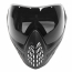 Маска защитная (FMA) F1 Full face mask (Black) Темная линза 