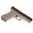 Страйкбольный пистолет (WE) GLOCK 17 Gen.4 Type B GBB (TAN) 