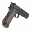 Страйкбольный пистолет (KJW) Colt 1911 (Black) CO2