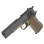 Страйкбольный пистолет (KJW) COLT 1911 (Olive) GBB