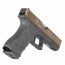 Страйкбольный пистолет (WE) GLOCK 17 Gen.3 GBB (Бронза с гравировкой)