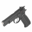 Страйкбольный пистолет (KJW) CZ75 V2 KP-09 (Black) GBB