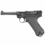 Страйкбольный пистолет (WE) LUGER P08 Short GBB (Black)