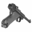 Страйкбольный пистолет (WE) LUGER P08 Short GBB (Black)