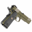 Страйкбольный пистолет (WE) COLT 1911 M.E.U. GBB (Olive)