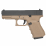 Страйкбольный пистолет (WE) GLOCK 19 Gen.4 Type B GBB (Tan)