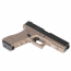 Страйкбольный пистолет (KJW) GLOCK 18 (TAN) GBB