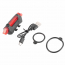 Маячок (WADSN) Bicycle Light RED (Black) 