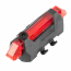 Маячок (WADSN) Bicycle Light RED (Black) 