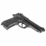 Страйкбольный пистолет (KJW) M9 (Black) GBB