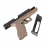 Страйкбольный пистолет (KJW) GLOCK 18 (TAN) CO2 
