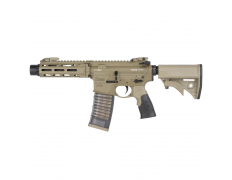 Страйкбольный автомат (Cyma CGS) EMG DANIEL DEFENSE DDM4 PDW GBB 1102-HS (FDE)
