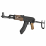 Страйкбольный автомат (Cyma) CM522S AK47S (ABS-пластик)