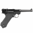 Страйкбольный пистолет (KWC) LUGER P08 SHORT металл CO2