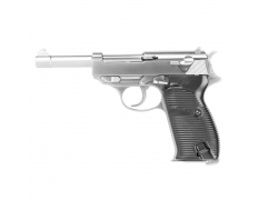 Страйкбольный пистолет (WE) Walther P38 GBB (Silver)