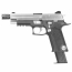 Страйкбольный пистолет (WE) P226 P-Virus GBB (Silver)