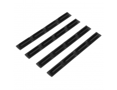 Накладки (WADSN) M-LOK Wedgelok (4шт) Black