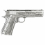 Страйкбольный пистолет (WE) COLT 1911 Classic FLORAL GBB (Silver)