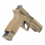 Страйкбольный пистолет (SIG AIR) Sig Sauer M17 P320 Green Gas SIG AIR & VFC (TAN)
