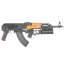 Страйкбольный автомат (AirsoftSports) LCT АКМС WOOD (AS36)