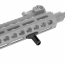 Ручка тактическая (WADSN) Finger Stop Hollow for KeyMod/M-LOK (Black)