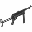 Страйкбольный автомат (AGM) MP40 AEG (Black)