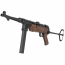 Страйкбольный автомат (AGM) MP40 AEG (Plastic-Wood)