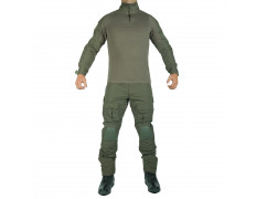 Костюм (WoSport) Combat Uniform с наколенниками и налокотниками Olive (L)