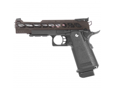 Страйкбольный пистолет (AirsoftSports) Tokyo Marui Hi-Capa 5.1 GBB (Black/Bronze)