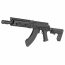 Страйкбольный автомат (LCT) AK LTS-Keymod-9.5 (UP) 