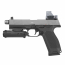 Страйкбольный пистолет (AirsoftSports) МПЛ Metallic Cerakote GRAY