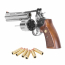 Страйкбольный пистолет (Marushin) Anaconda 44 Magnum Revolver 6 inch Silver with Wood Grip