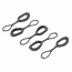 Пуллер для молнии (WoSport) zipper puller 5 шт. (Black) 