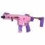 Страйкбольный пистолет-пулемёт (G&G) FAR 9 Rapid Folding PCC AEG Pink