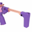 Страйкбольный пистолет-пулемёт (G&G) FAR 9 Rapid Folding PCC AEG Pink