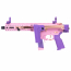 Страйкбольный пистолет-пулемёт (G&G) FAR 9 Rapid Folding PCC AEG Pink