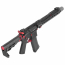 Страйкбольный автомат (Cyma) Platinum Strike Industries Competition AEG 13.5 inch (Red)