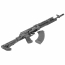 Страйкбольный автомат (Cyma) Strike Industries TRAX AK74 (SI.076.Black) Platinum version AEG