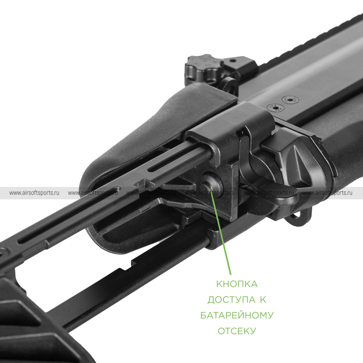 Купить Страйкбольный автомат (Cyma) CM063B FN SCAR SC (Black) в интернет  магазине 