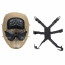 Маска защитная M06 Tactical Skull Mask (Dried Bone) 