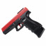 Гидрогелевый пистолет Glock 18C (Black/Red)