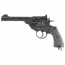 Страйкбольный пистолет (WinGun) 792 Webley MK VI Revolver CO2 - Black