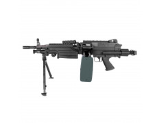 Страйкбольный пулемет (A&K) M249 Para (Пластик) Black