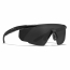 Очки (WILEY X) SABER ADVANCED 3 линзы Grey/Clear/Vermillion (Black) 309