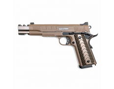 Страйкбольный пистолет (KJW) KP-16 Colt 1911 TAN (GGB-0516TT)