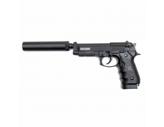 Страйкбольный пистолет (KJW) M9A1 металл CO2 KP9A1 W/SILENCER (GC-9606A1 W/SL)