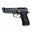 Страйкбольный пистолет (WE) M92 NEW HONEY HEX CUT Black (GGB-0511TM)