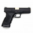 Страйкбольный пистолет (WE) GP1799-1 Black Metal/Black/Gold (GGB-0501TM-BG)