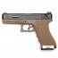 Страйкбольный пистолет (WE) GLOCK 18C Custom TAN/Black/Silver (GGB-0385TT-BS)