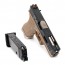 Страйкбольный пистолет (WE) GLOCK 18C Custom TAN/Black/Silver (GGB-0385TT-BS)